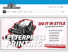 Tablet Screenshot of midtownprinting.com